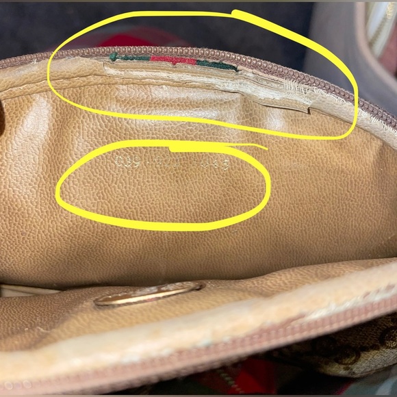 GUCCI vintage small cosmetic pouch - Picture 8 of 8